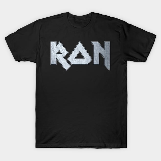 Heavy metal Ron T-Shirt by KubikoBakhar